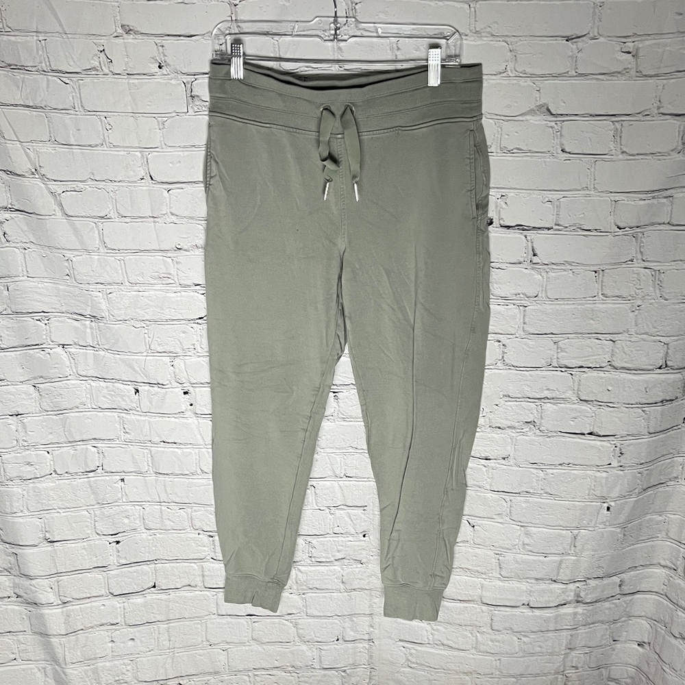 Athleta Olive Green Drawstring Balance Jogger Pants